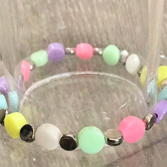 Preppy bracelets handmade with clay beads – TheGiftGodz