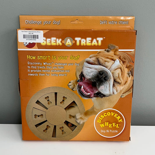 Spot Seek-A-Treat Flip N Slide Connector Puzzle Interactive Dog Treat