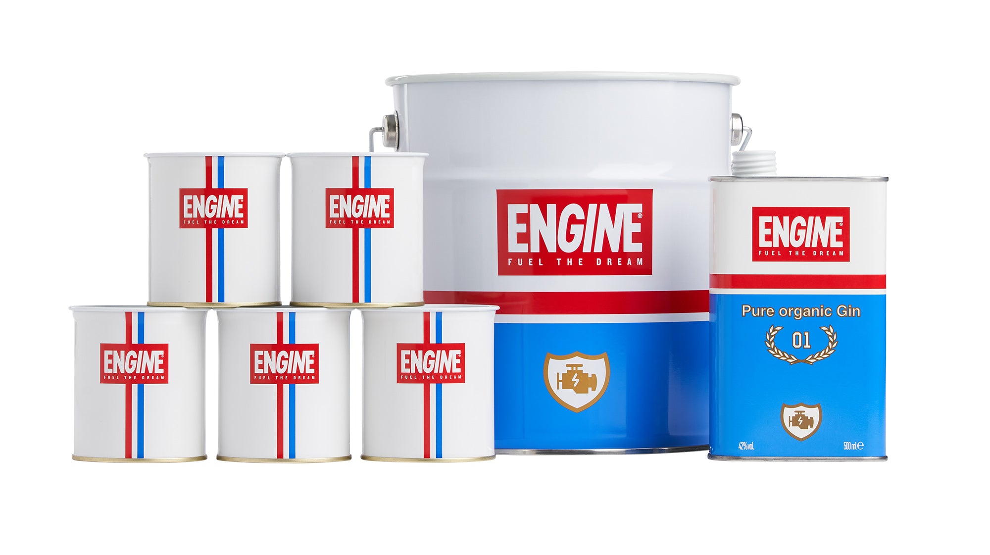 Engine Pure Organic Gin kit 1ltr - Topdrinks