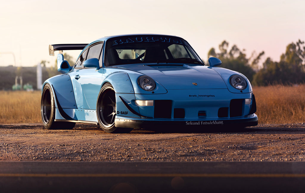 PORSCHE 993 Wide Body – Rauh-Welt Begriff Los Angeles