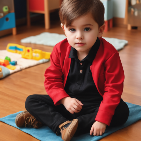 red and black clothes for boys