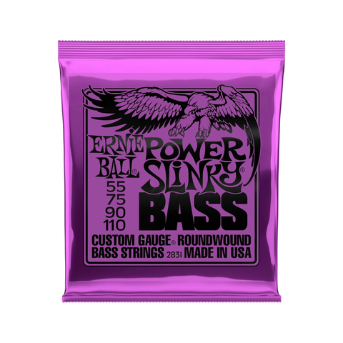 Dây Đàn Guitar Bass Ernie Ball Power Slinky Nickel Wound, 55-110