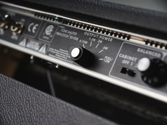 Fender Tone Master Princeton Reverb output power selector