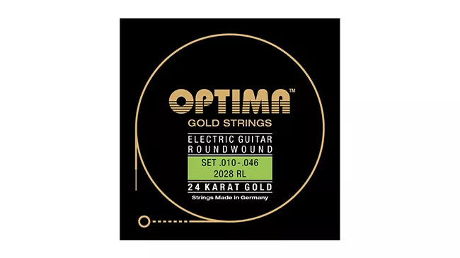 Optima 24K Gold Plated Electric Guitar Strings
