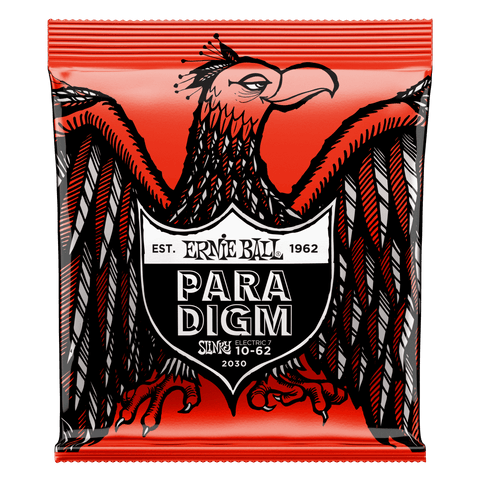 Dây Đàn Guitar Điện Ernie Ball 2030 Skinny Top Heavy Bottom Slinky Paradigm - .010-.062