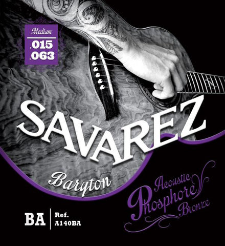 Dây Đàn Guitar Acoustic Savarez Bronze A140BA - Cỡ 15-63