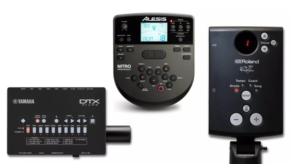 Bộ Alesis Nitro Mesh so với Yamaha DTX402K và Roland TD-1K