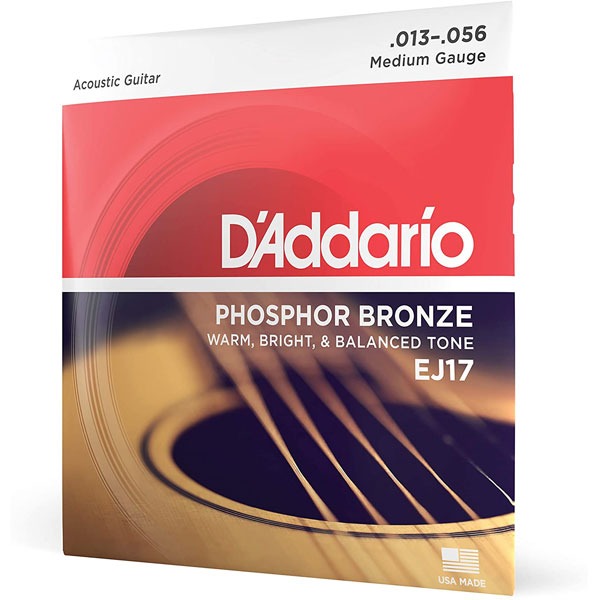 D’Addario EJ17-3D Acoustic Guitar Strings