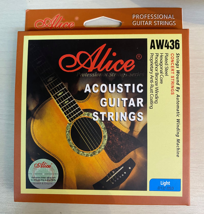 Dây Guitar Acoustic Alice AW436
