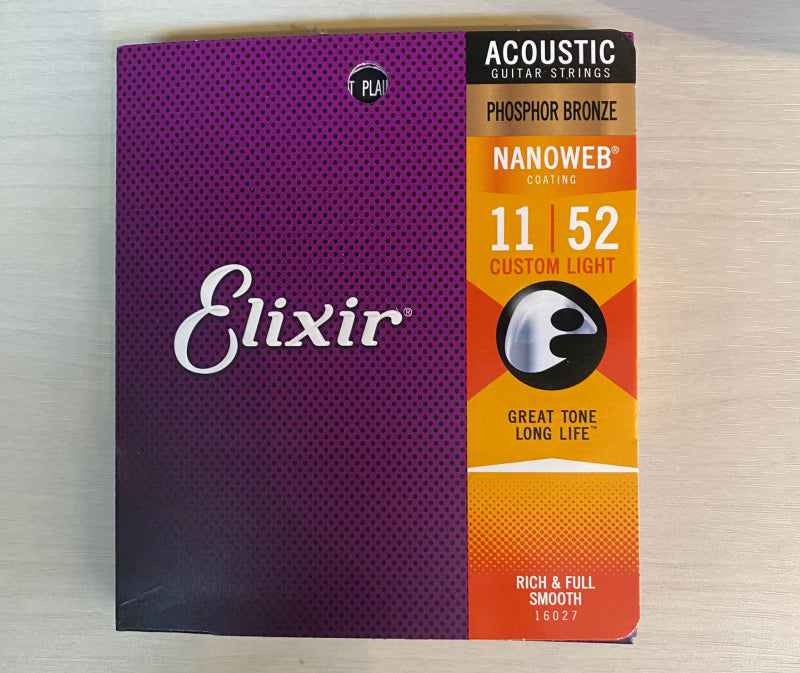 day guitar acoustic elixir 16027