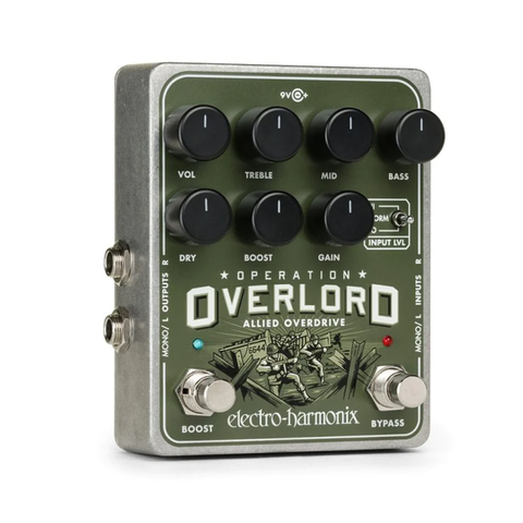 Electro-Harmonix Operation Overlord Overdrive Guitar Effects Pedal