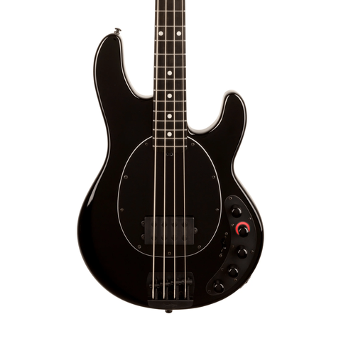 Đàn Guitar Bass Ernie Ball Music Man DarkRay, Ebony FB, Obsidian Black