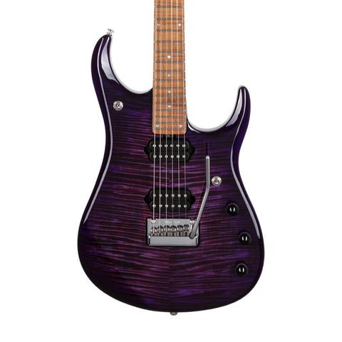 Đàn Guitar Điện Ernie Ball Music Man JP15, Roasted Maple FB, Purple Nebula Flame