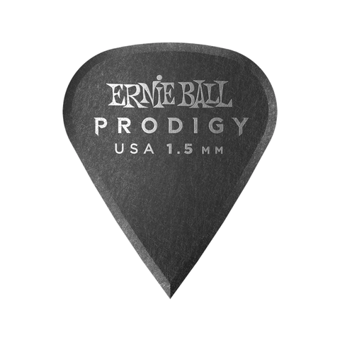 Guitar Pick Ernie Ball 1.5mm Sharp Prodigy, 6-Pack, Black