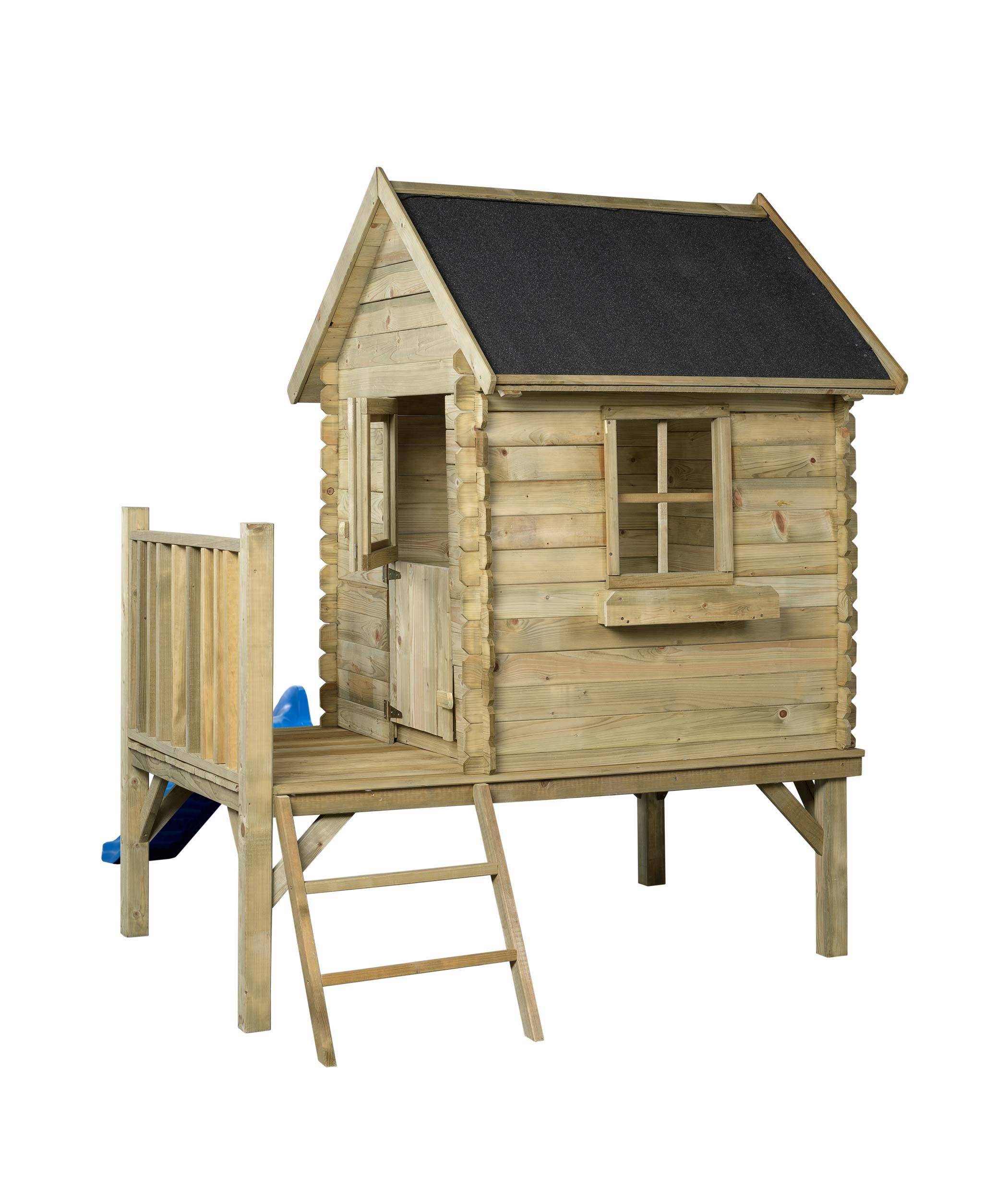 Palplay Ltd Dream Playhouse | Résistant aux UV | Intérieur et extérieur |  Jouets de Jardin | Fenêtres à Toit ouvrant et Trous de Judas | Enfants de 2