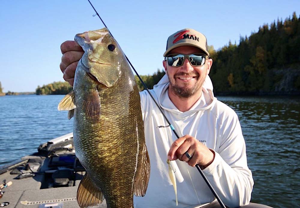 The bass on the Bass Pro Shops logo is a Smallmouth, not a largemouth. : r/ Fishing