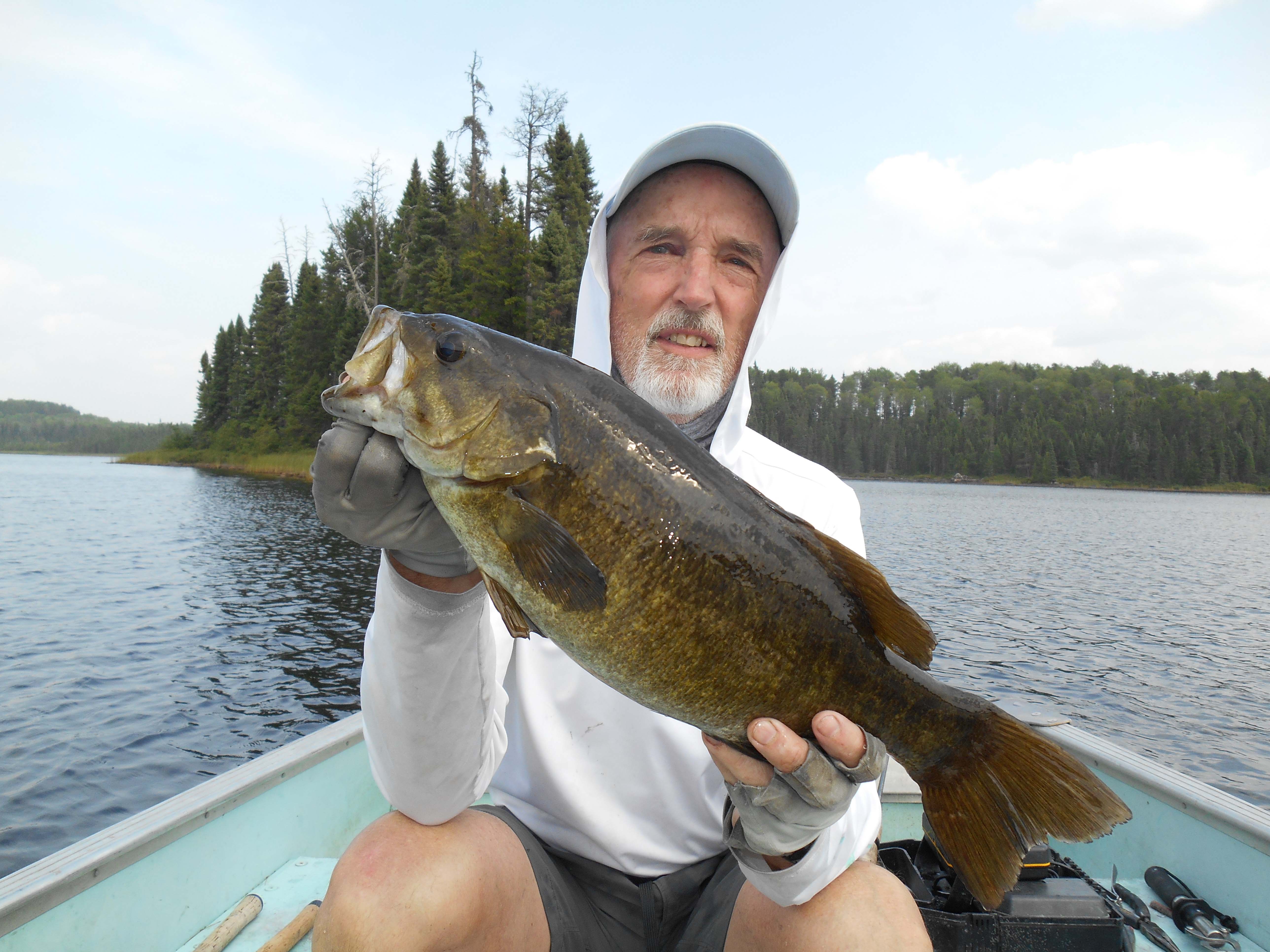 Bob Gum with a Large Mouth Bass