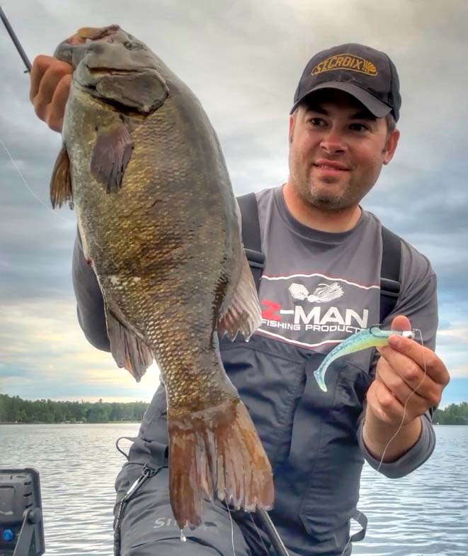 man with smallmouth