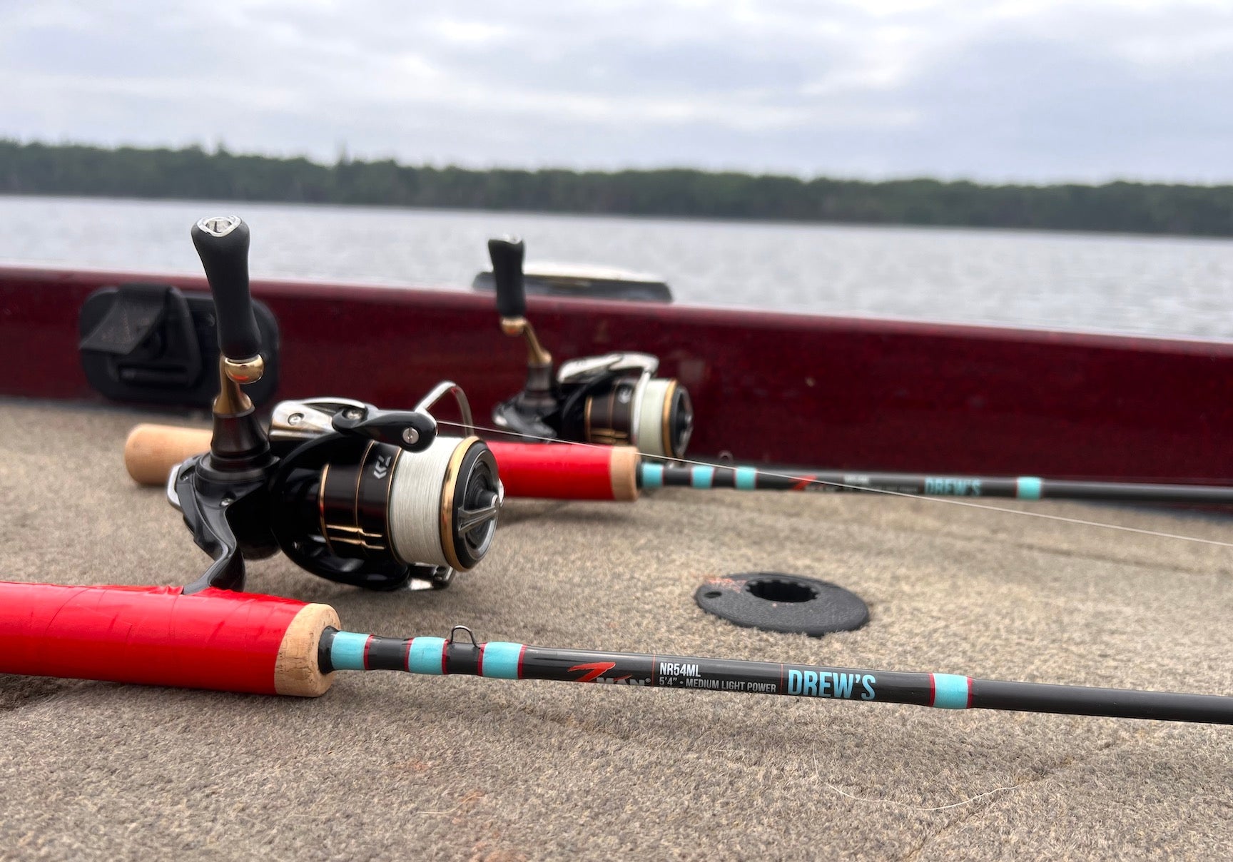 Both sizes of Drew's Ultimate Ned Rig Rod