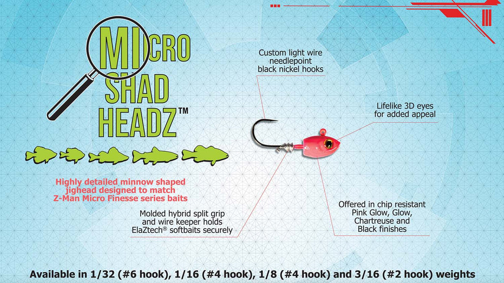 Micro Shad HeadZ™