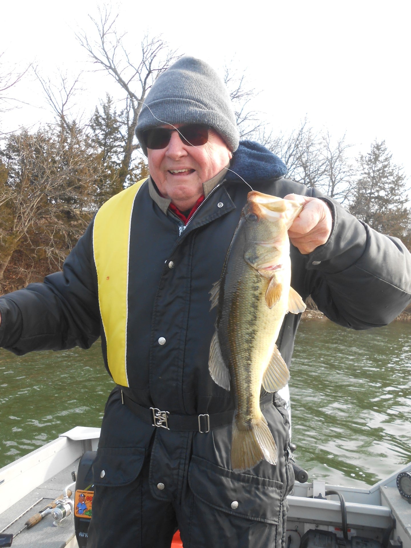 Gentleman with Large Mouth Bass