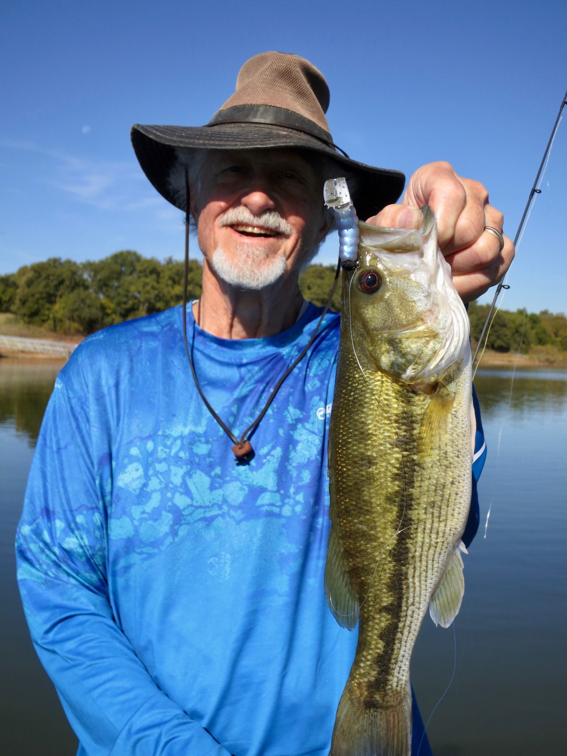 Gentleman with Large Mouth Bass