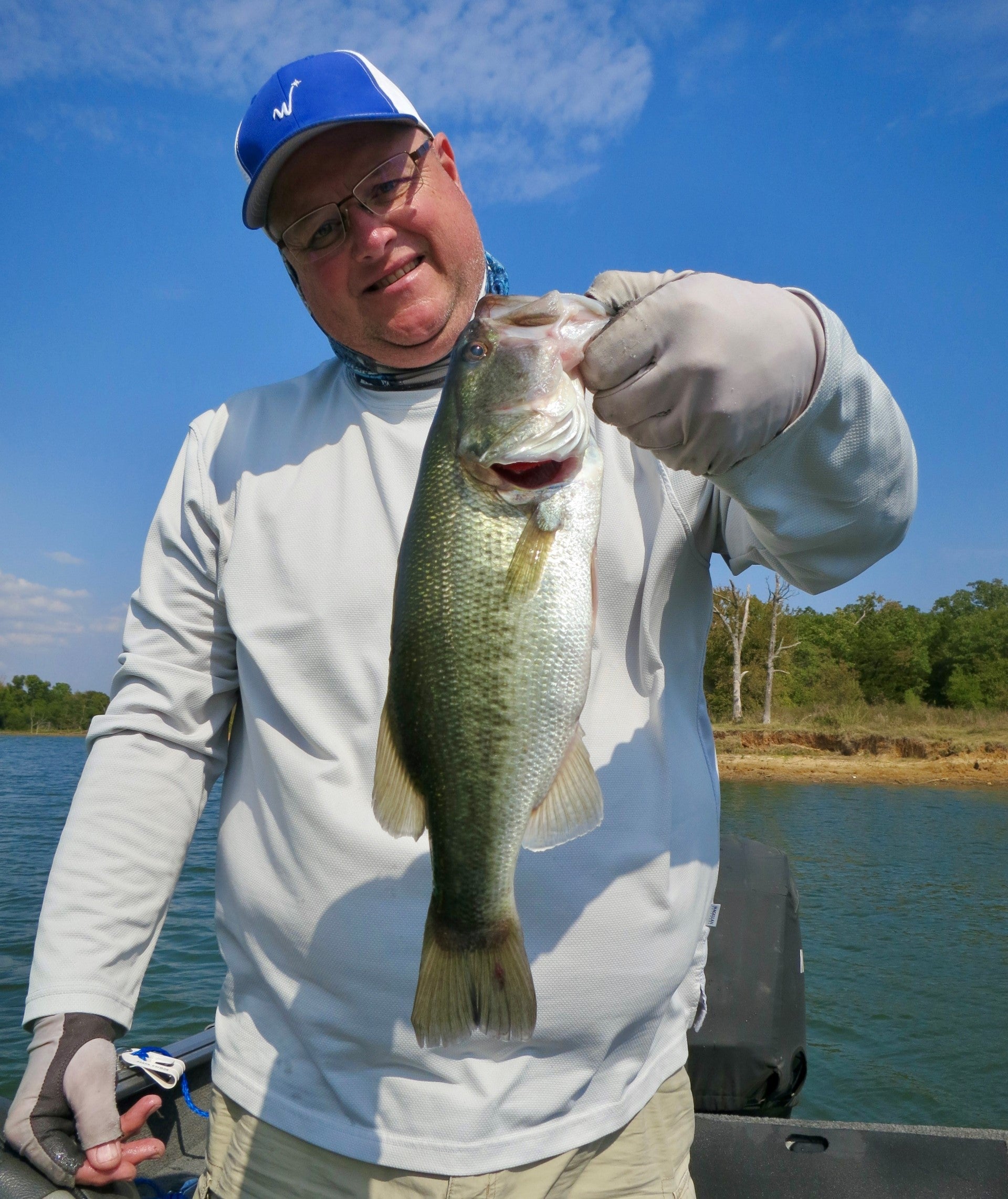 Gentleman with Large Mouth Bass