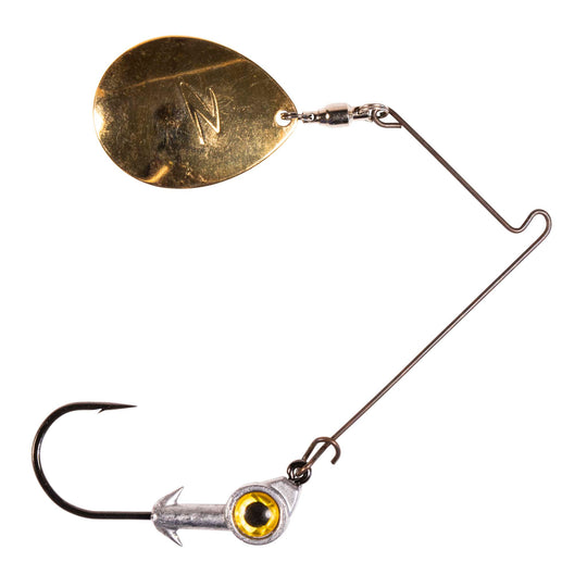 TT Lures Jig Spinners Gold Spinnerbait