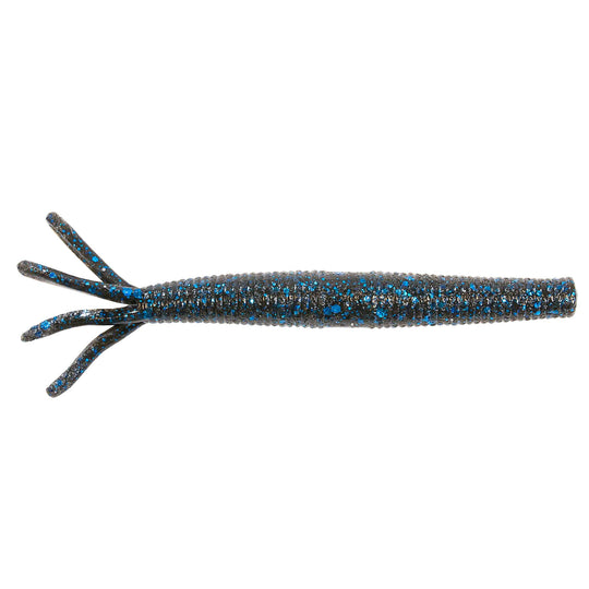 Black Soft Lures 10 Pack Of 5 Inch Stick Bait Worms Bulk Lures 