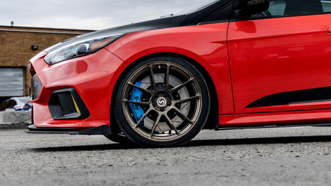 Massive 8piston Performance brakes on a customer's car