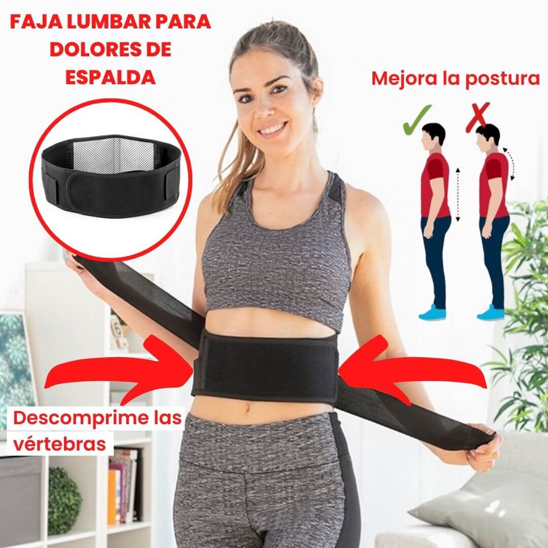 Faja Lumbar Térmica TOURMABELT™