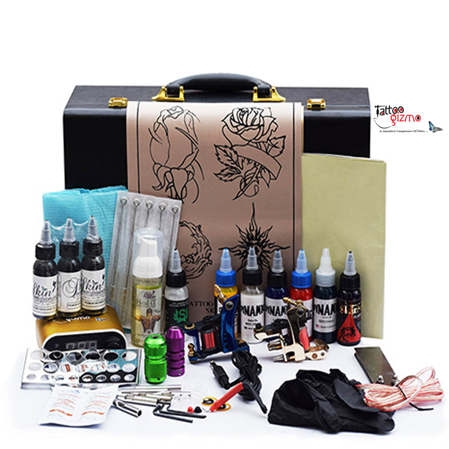 Cheap PHOENXIY Professional Tattoo Pen Kit Rotary Machine LCD Tattoo Power  Supply Permanent Tattoo Ink Pigment Kit Accessories Tools Supplies Body Art  | Joom