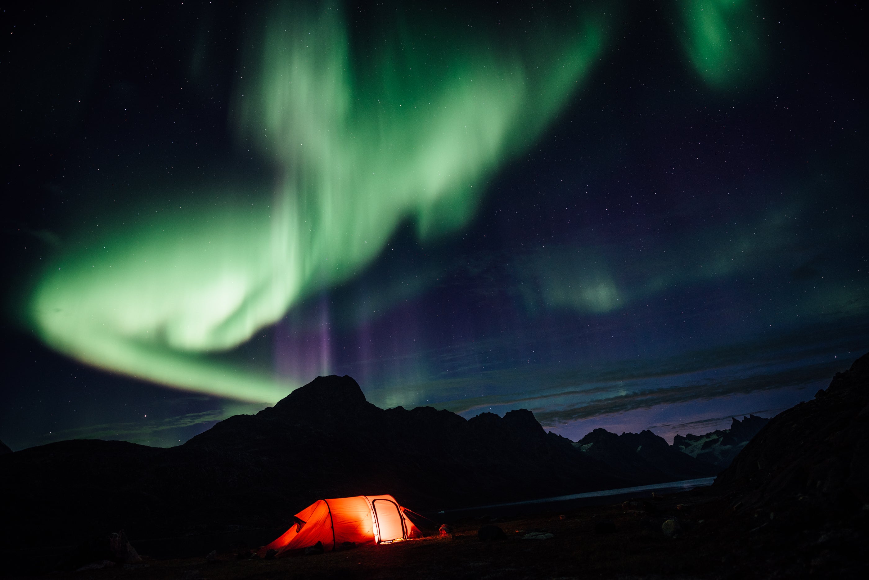 Greenland - Northern Lights Shot