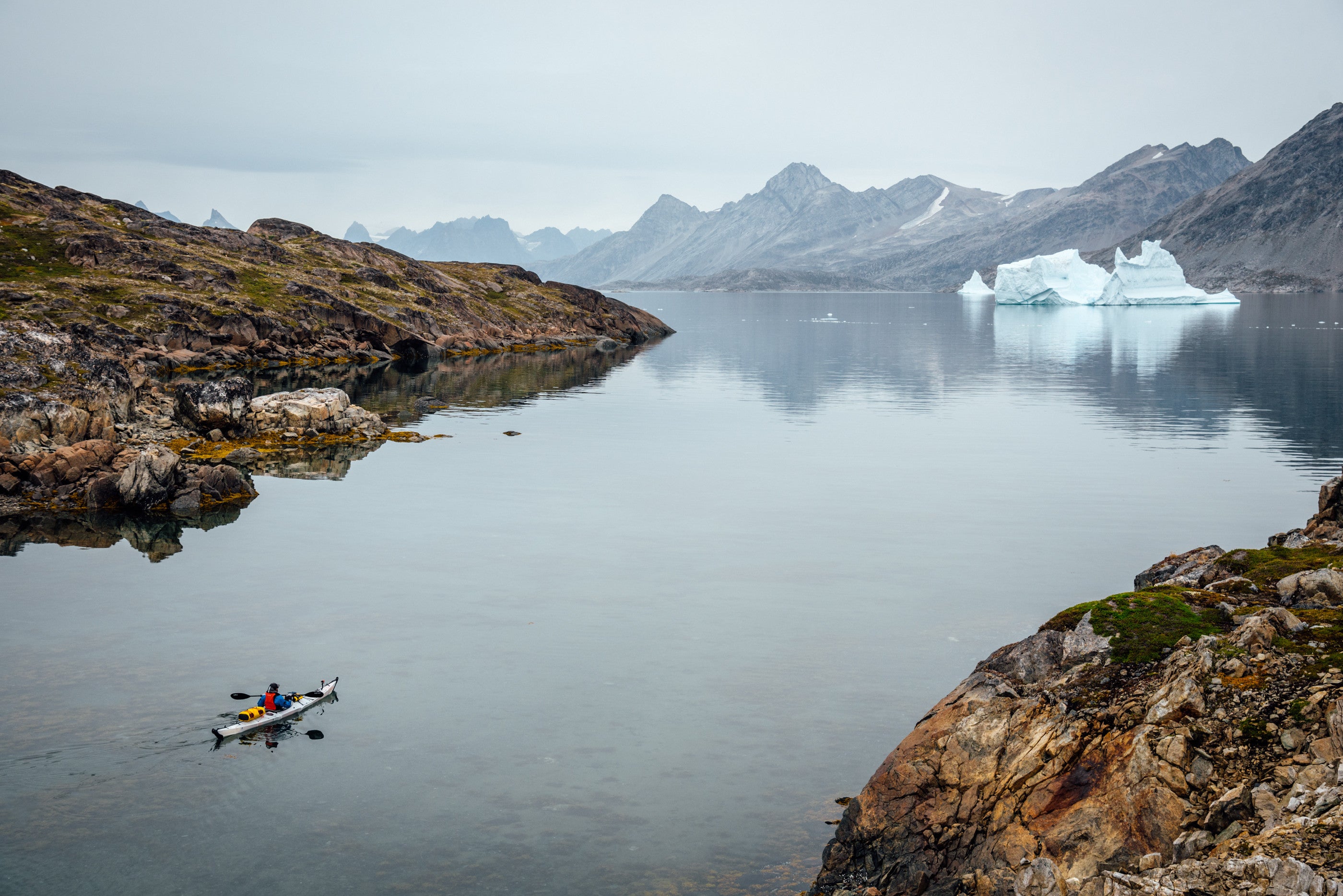 Kayaking Greenland