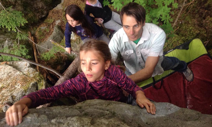 A Summer Full of Family Bouldering Time