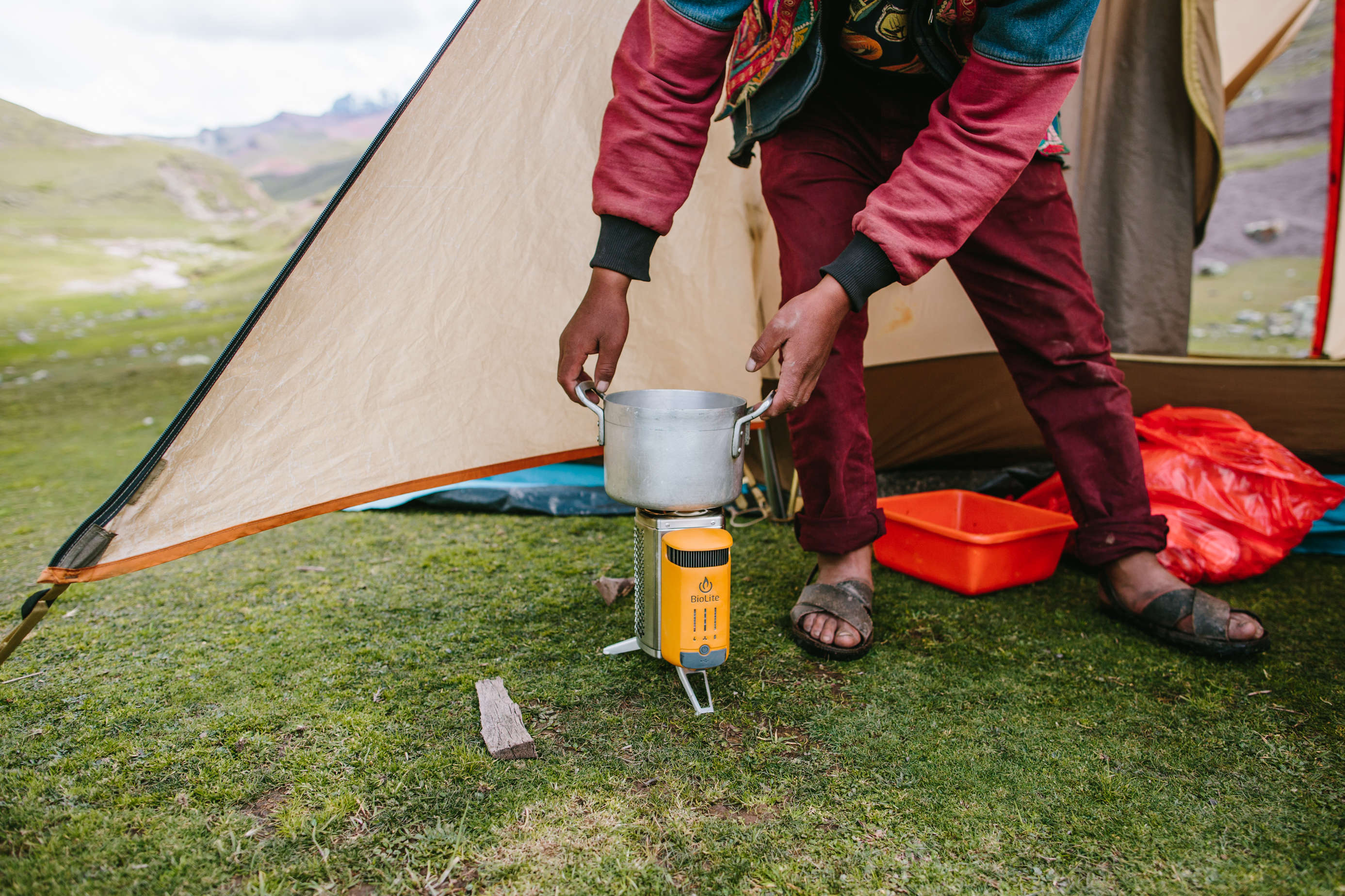 Resting in Puebla - BioLite SiteLight Mini