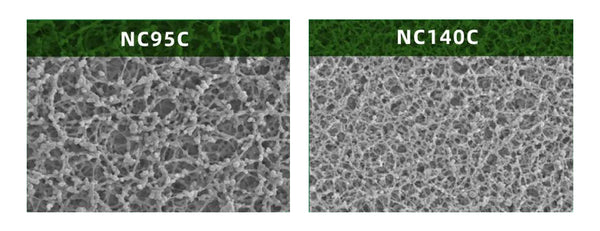 Figure 3 Cobetter NC95C and NC140C SEM Images