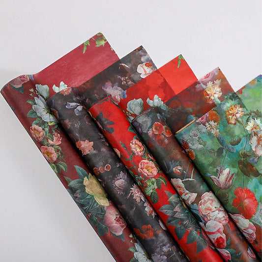 Linen Flower Wrapping Roll for Flower Bouquet Wrapping Roll Bulk – Bloomy  Floral
