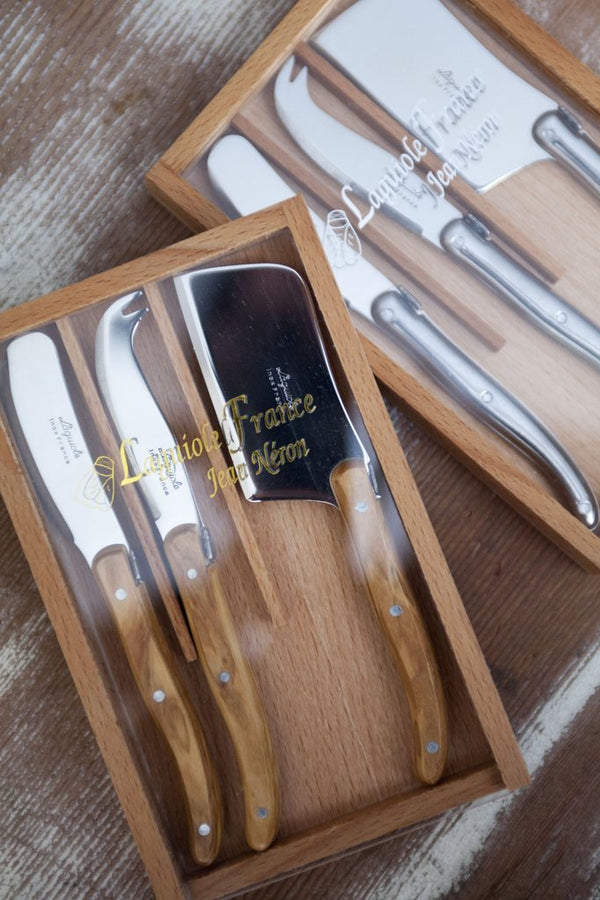 Rustic Farmhouse Cheese Knife Set, Wood Handle, Personalized, Natural  Elements, Stainless Steel Blade, |Farmhouse Wood Cheese Knife Set|4038