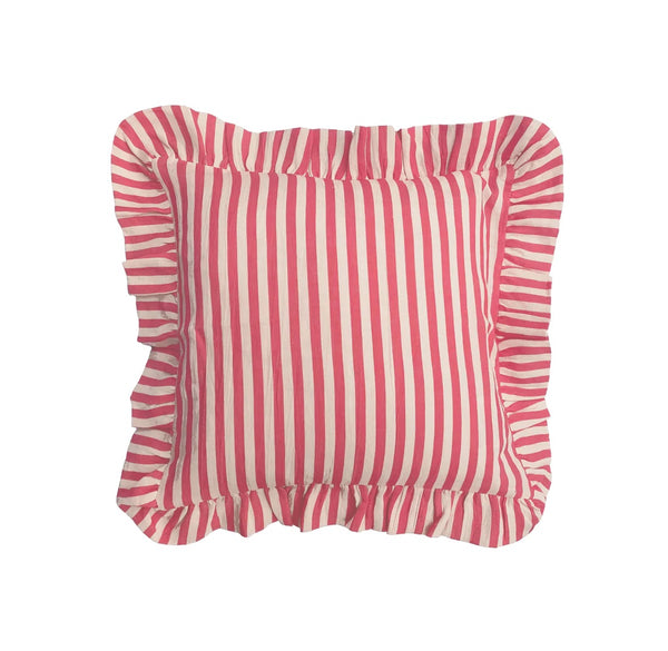 Blush Candy Stripe Cushion Cover – Biscuit Home