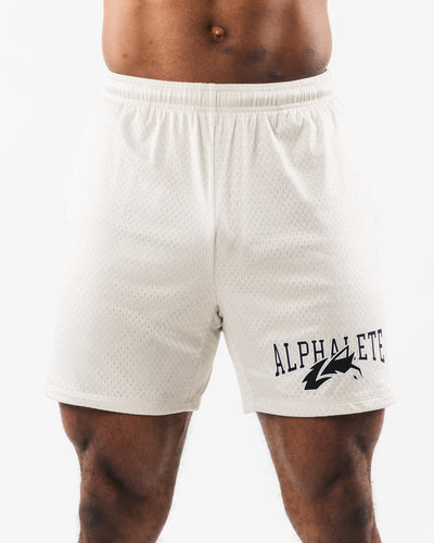 Infinity Alphalete Shorts Mens XS White Pro PBNS Shorts Compression Lined  Gym