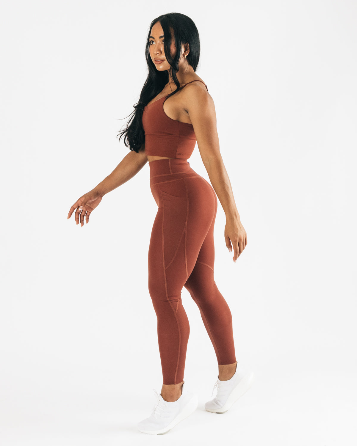 Alphalux Force Legging - Martian Red