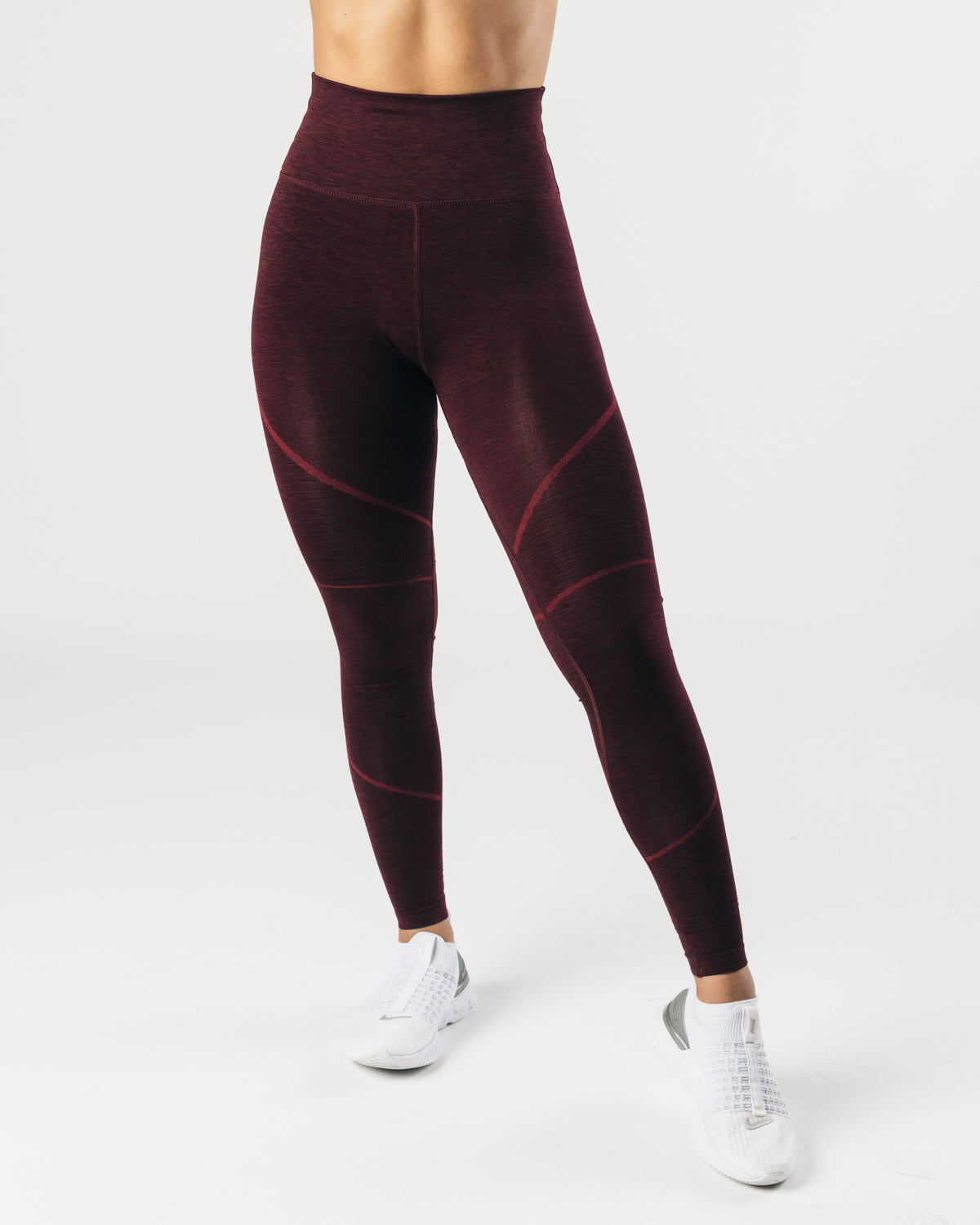 Alphalete Aero Legging in Coral Red