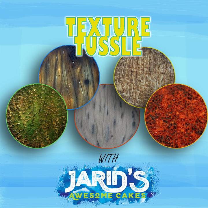 Texture Tussle using Innovative Sugarworks Sugar Shapers