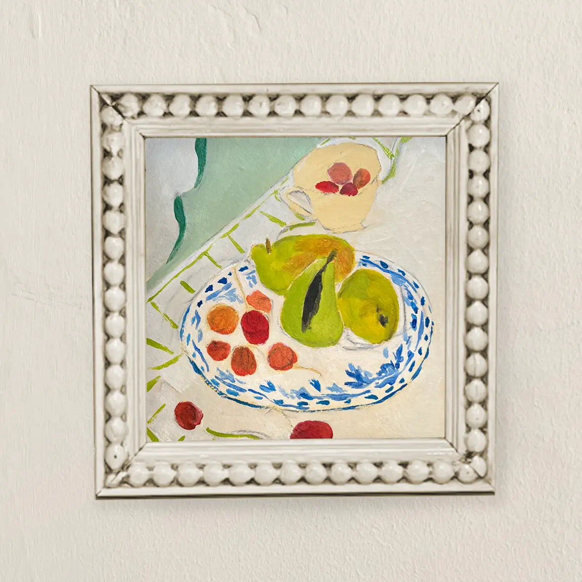 Still Life with Cherries - Art Print