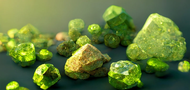 Peridot Cluster