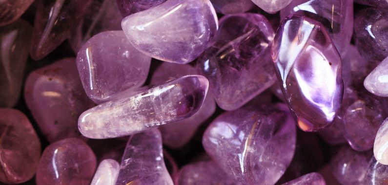 Amethyst Tumbles for peace and protection