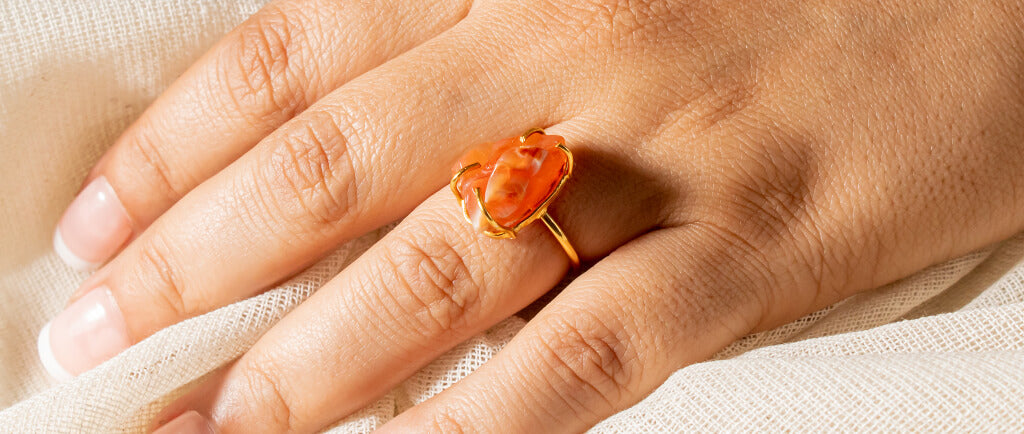 carnelian ring