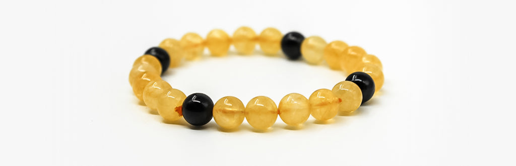 citrine crystal bracelet