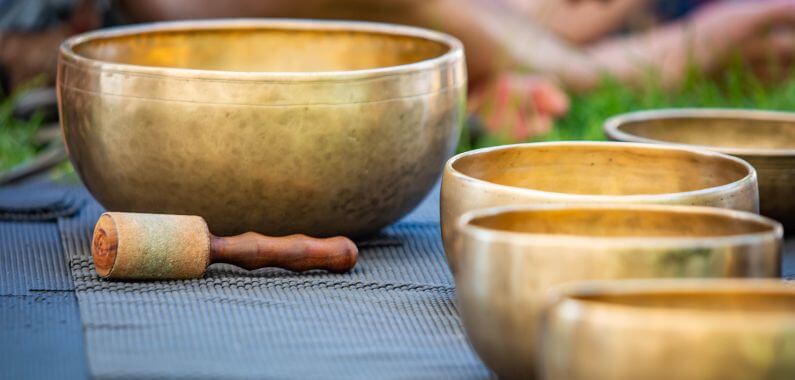 singing bowl for meditation